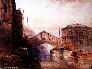 The rialto bridge, venice