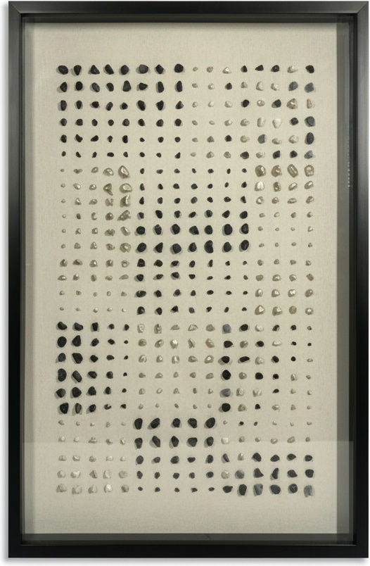 Dimensional Mosaic Wall Art – Modern Mixed Media Composition