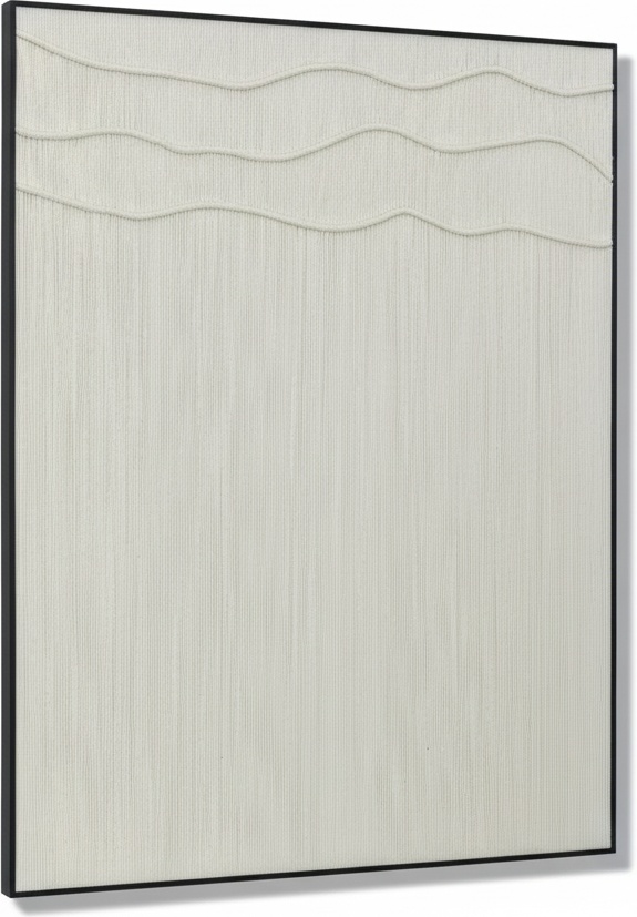 Textured Cotton Rope 3d Wall Art Panel