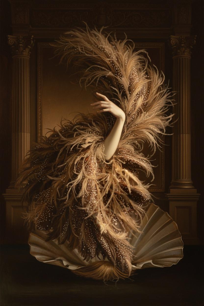 Ephemeral Plume: Sepia Study I — Jacques Villedieu
