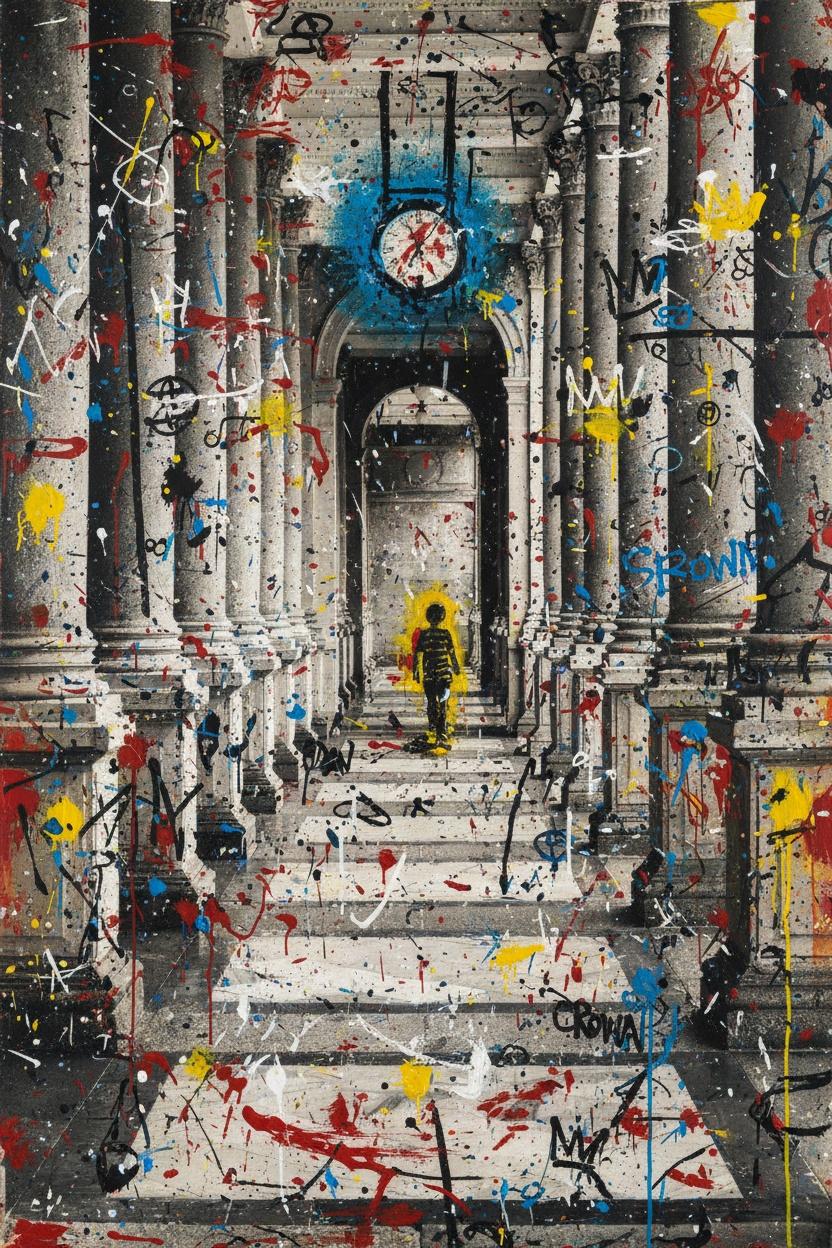 Ephemeral Ascent: Chronos' Echo — Jacques Villedieu