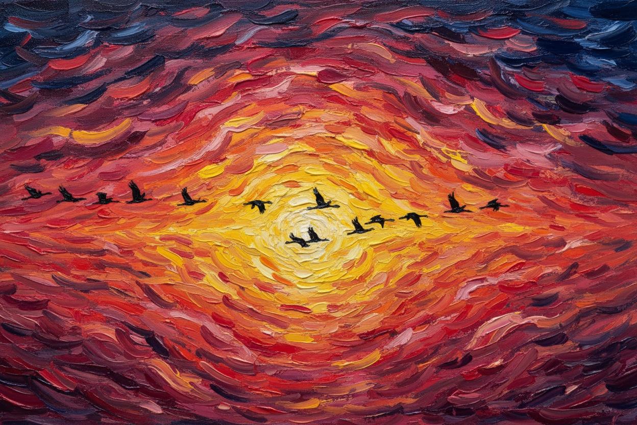 Crimson Ascent: A Solitary Flight — Jacques Villedieu