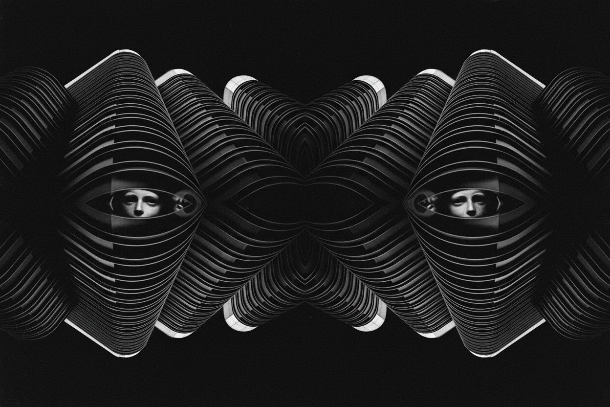Ocular Symmetry In Obsidian — Jacques Villedieu