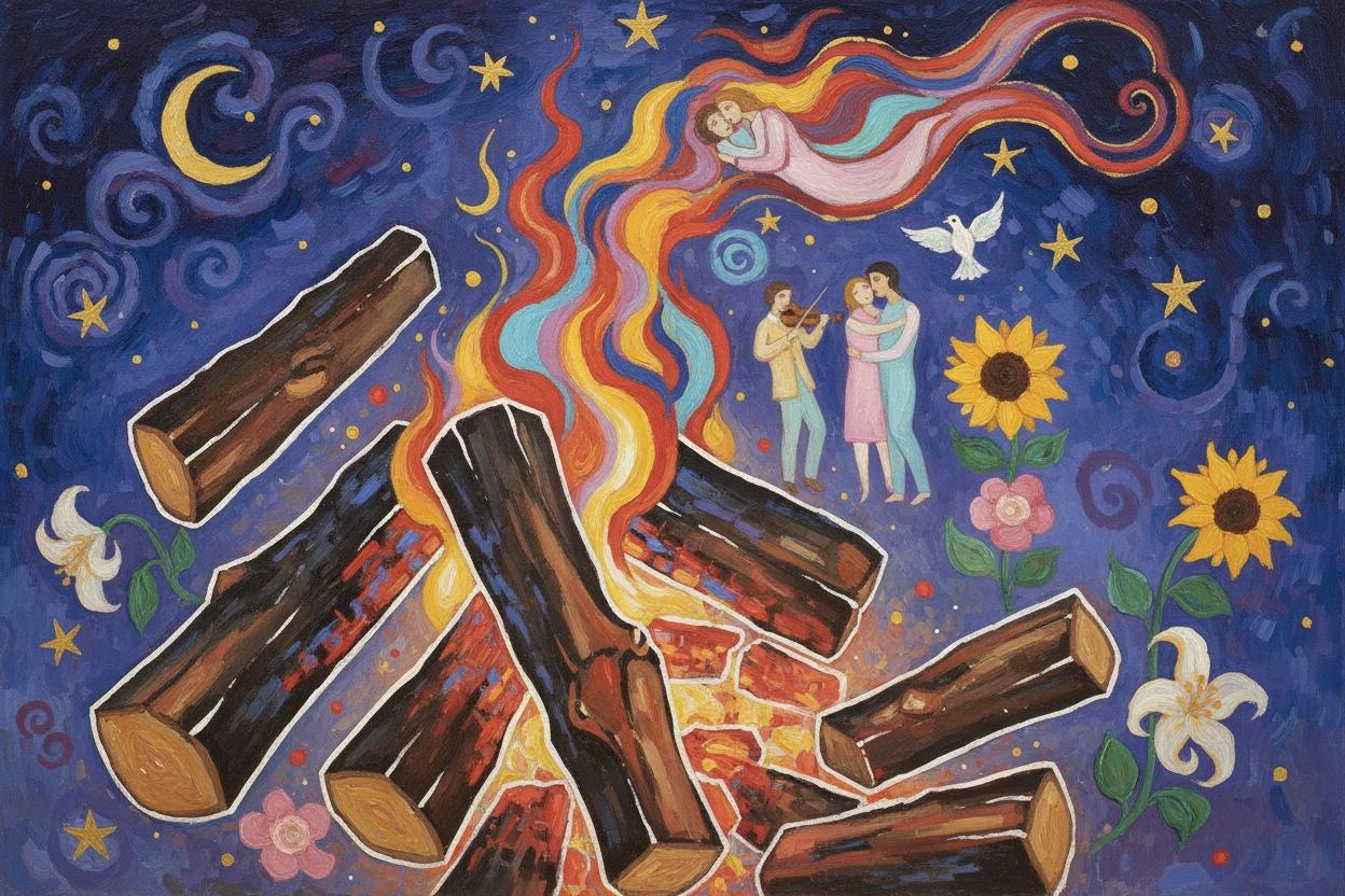 Nocturne Of Ribbons And Embers — Jacques Villedieu