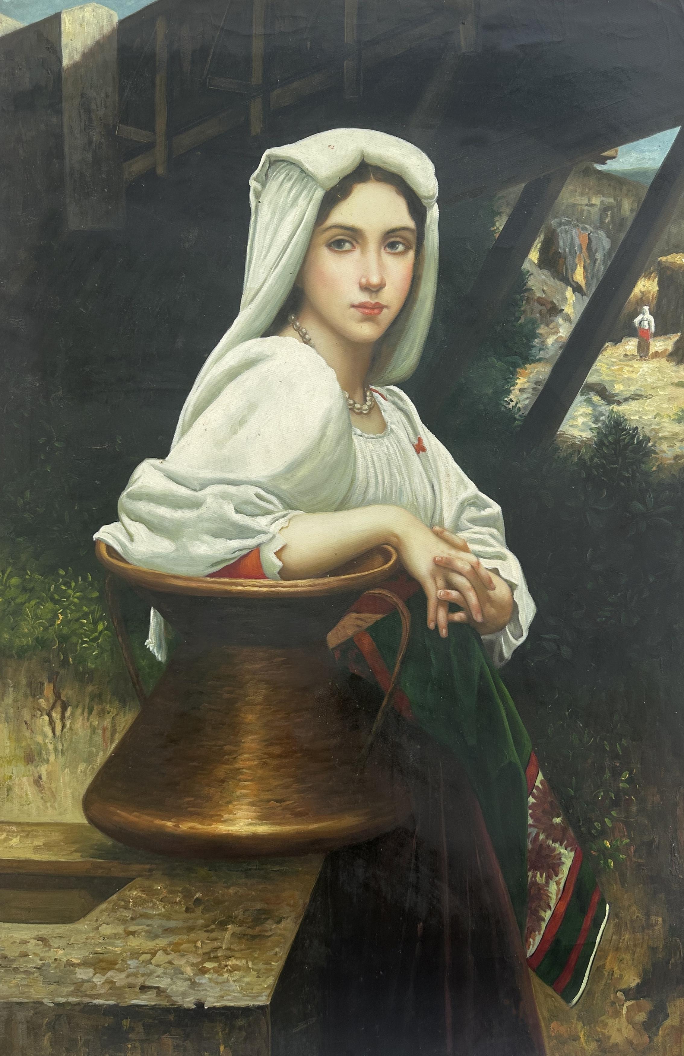Italian Girl Drawing Water - William-adolphe Bouguereau — William-adolphe Bouguereau
