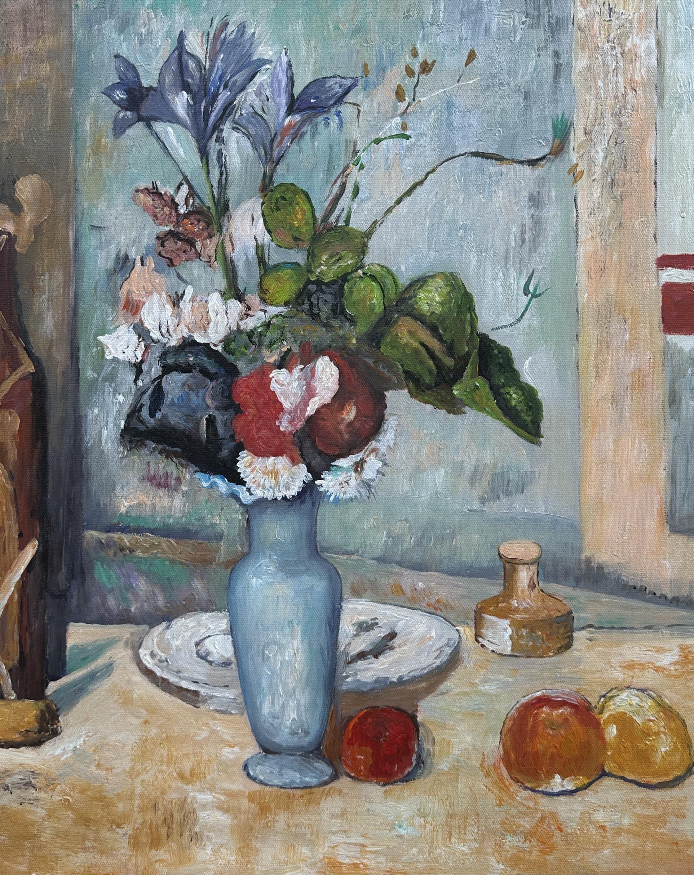 The Blue Vase - Paul Cezanne — Paul Cézanne