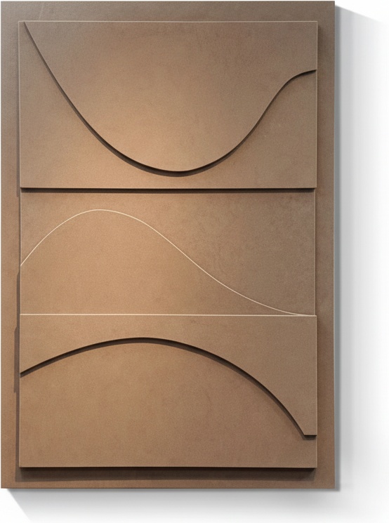 Woven Sandstone Wall Sculpture