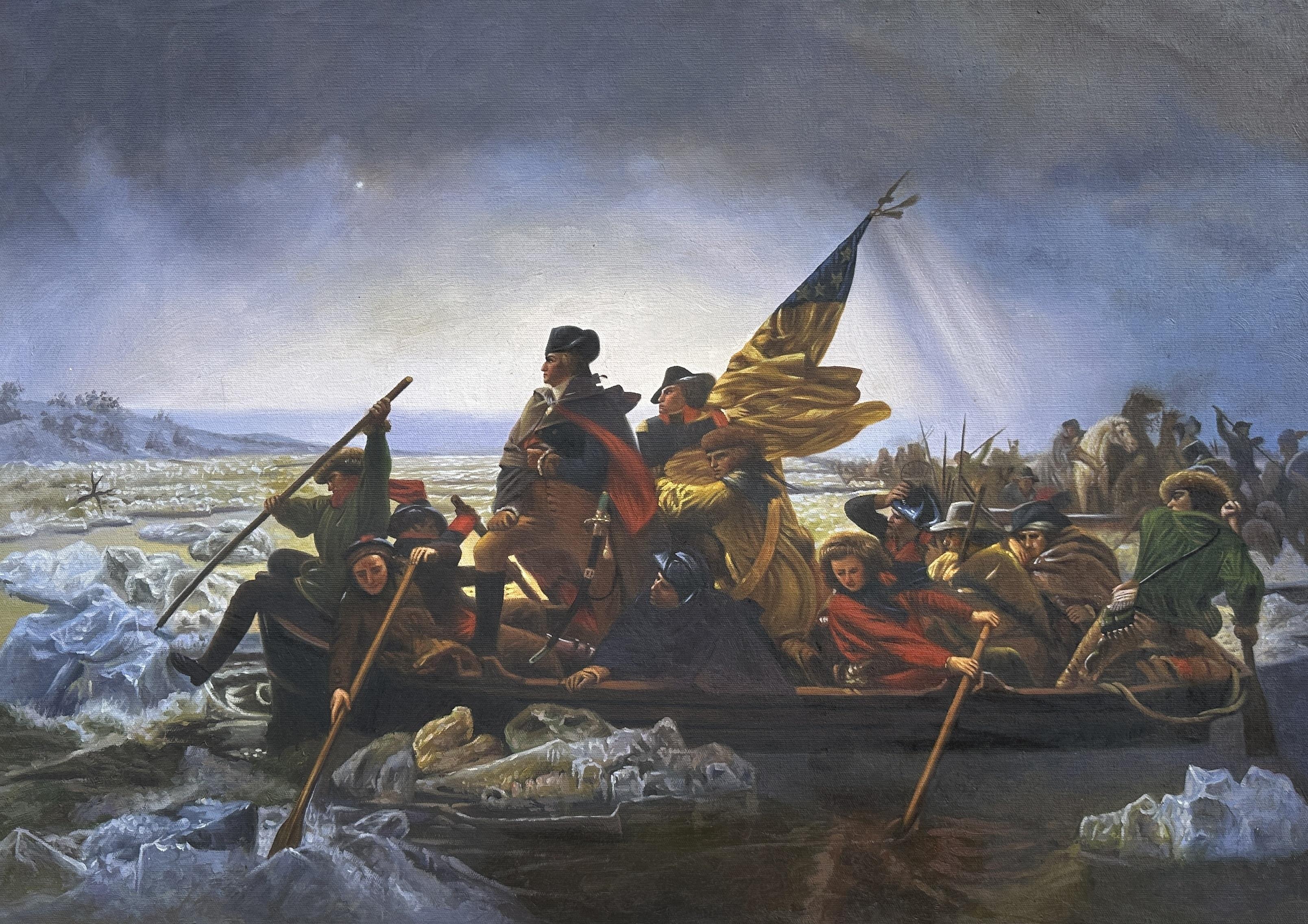 Washington Crossing The Delaware - Emanuel Leutze — Emanuel Gottlieb Leutze