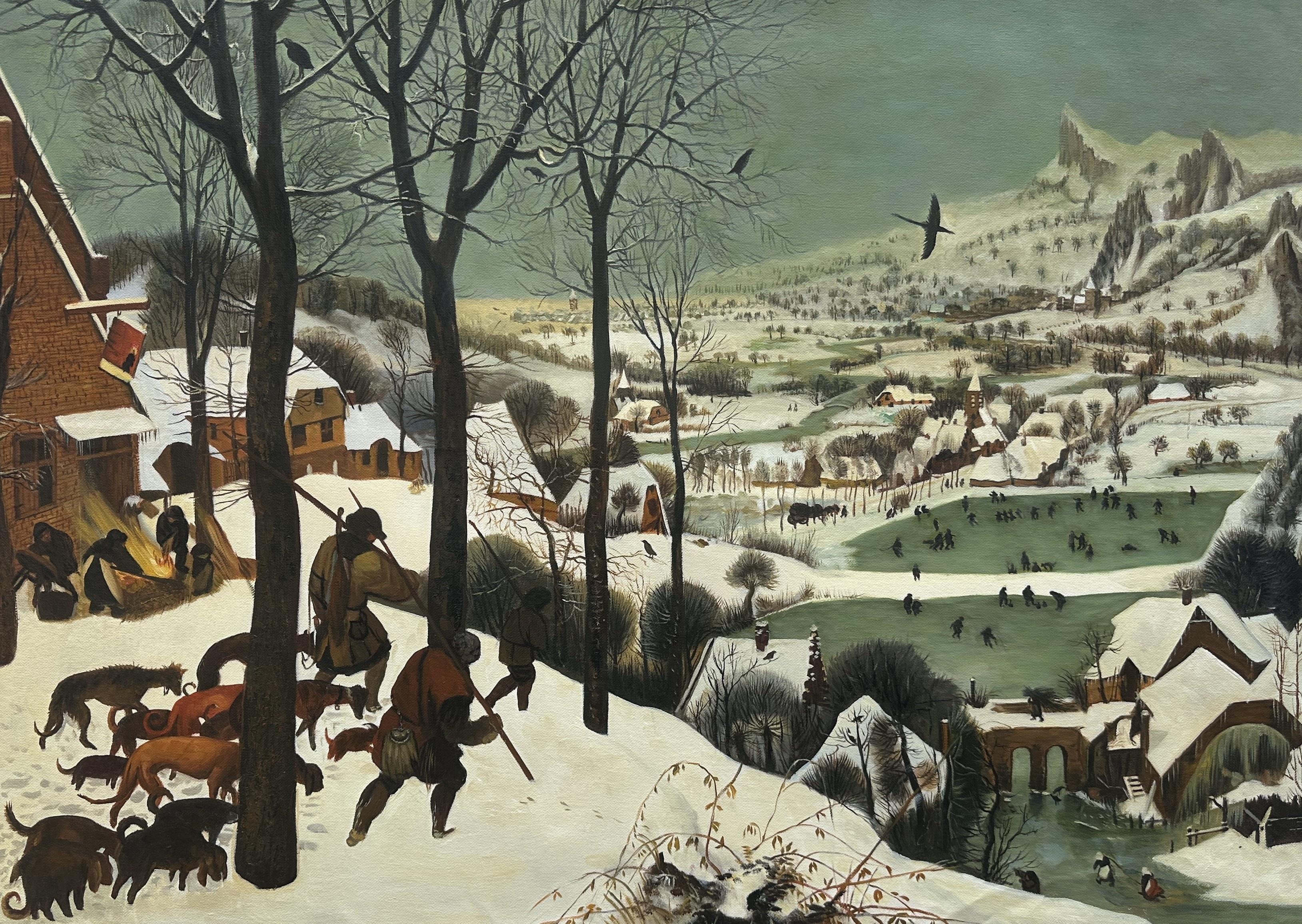 The Hunters In The Snow - Pieter Bruegel The Elder — Pieter Bruegel The Elder
