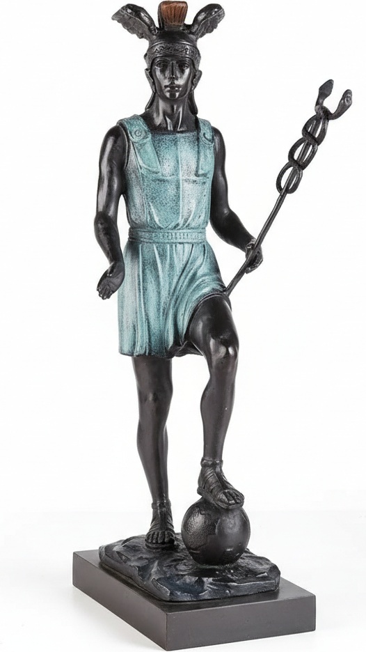 Bronze Indian Angel Sculpture – Wax Lost Cast Statue