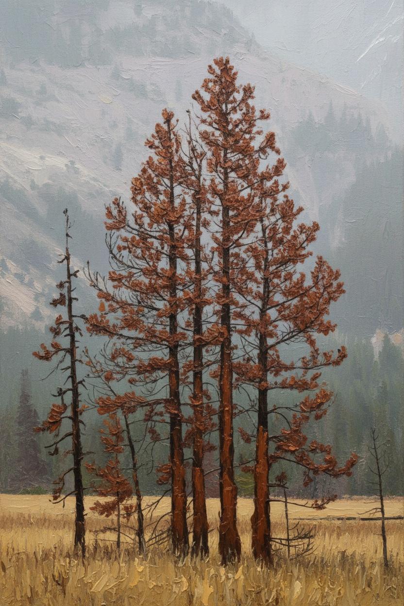 Ephemeral Pines: A Hesse Resonance — Jacques Villedieu