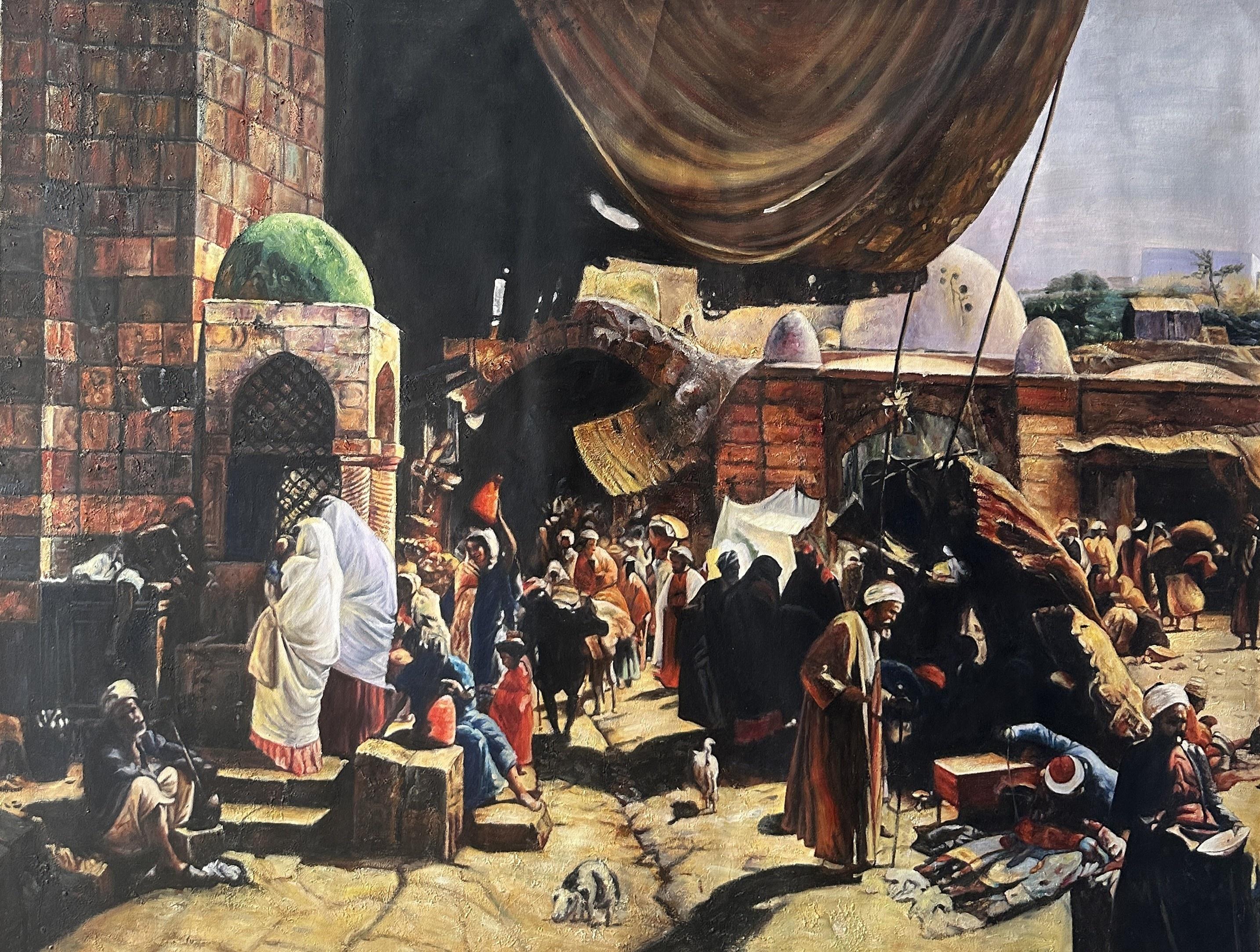 The Gate Of The Great Umayyad Mosque - Gustav Bauernfeind — Gustav Bauernfeind