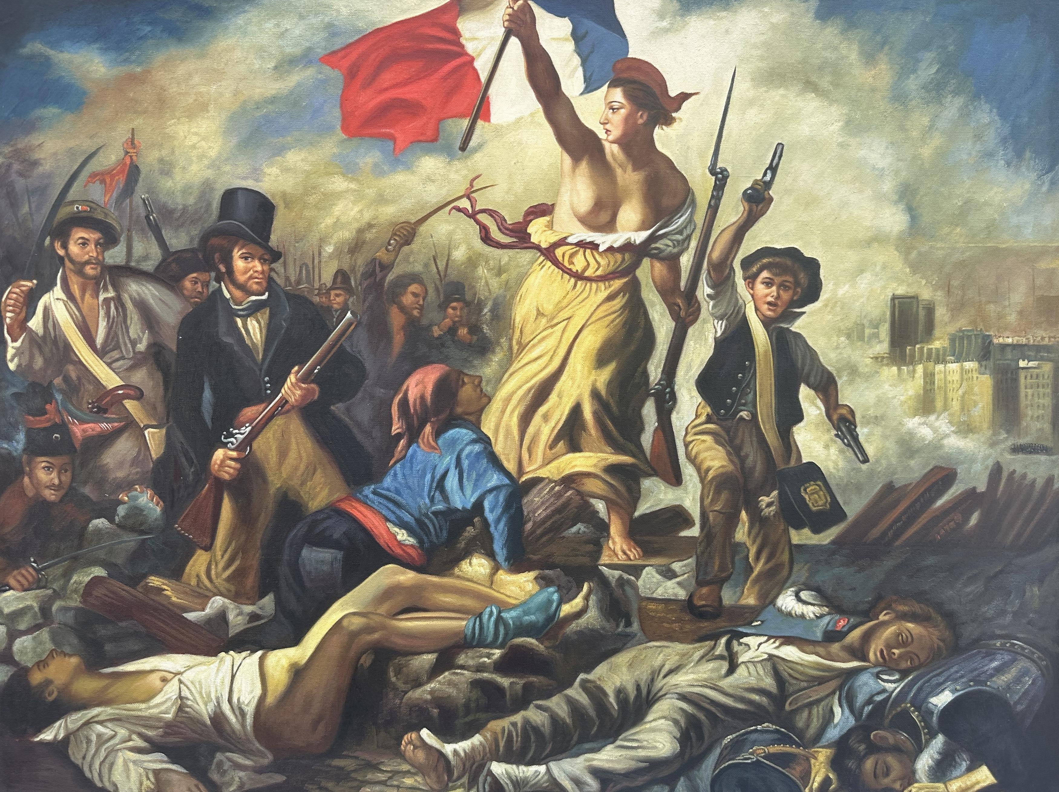 Liberty Leading The People - Eugène Delacroix — Eugène Delacroix