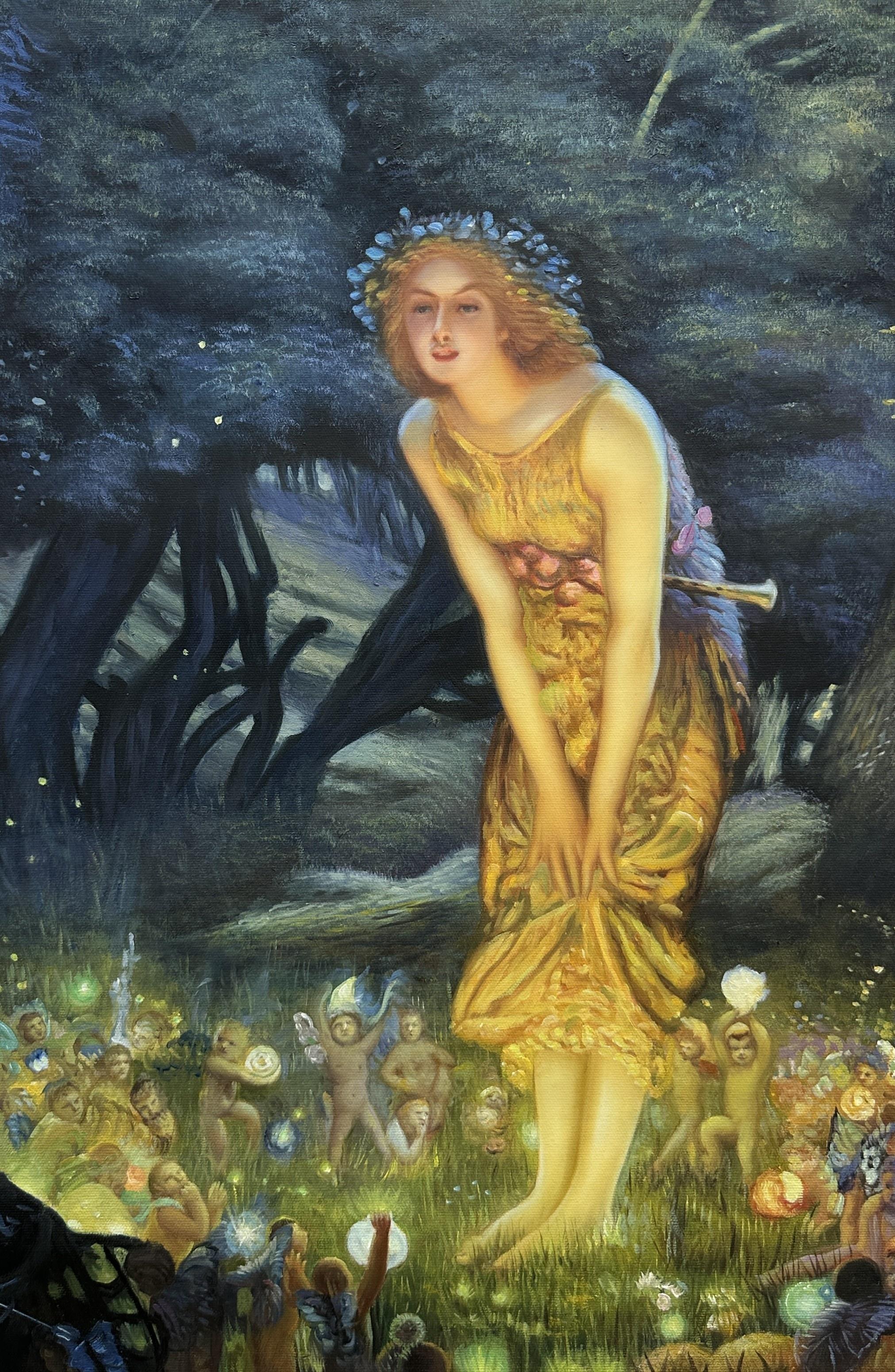 Midsummer Eve - Edward Robert Hughes — Edward Robert Hughes