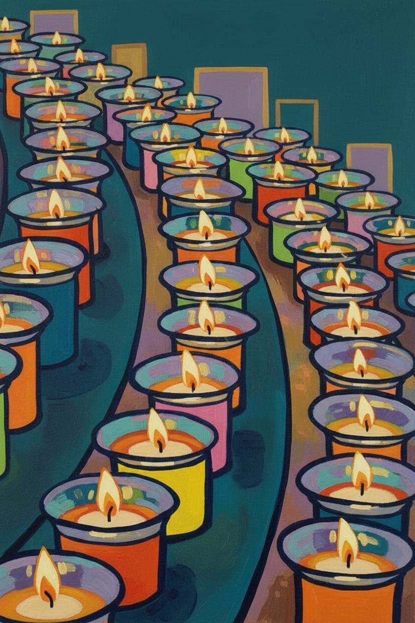 Chromalume: A Vigil In Azure — Jacques Villedieu