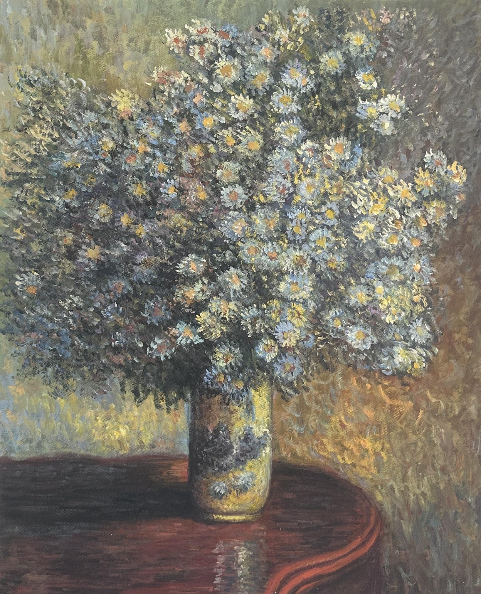 Asters - Claude Monet — Claude Monet