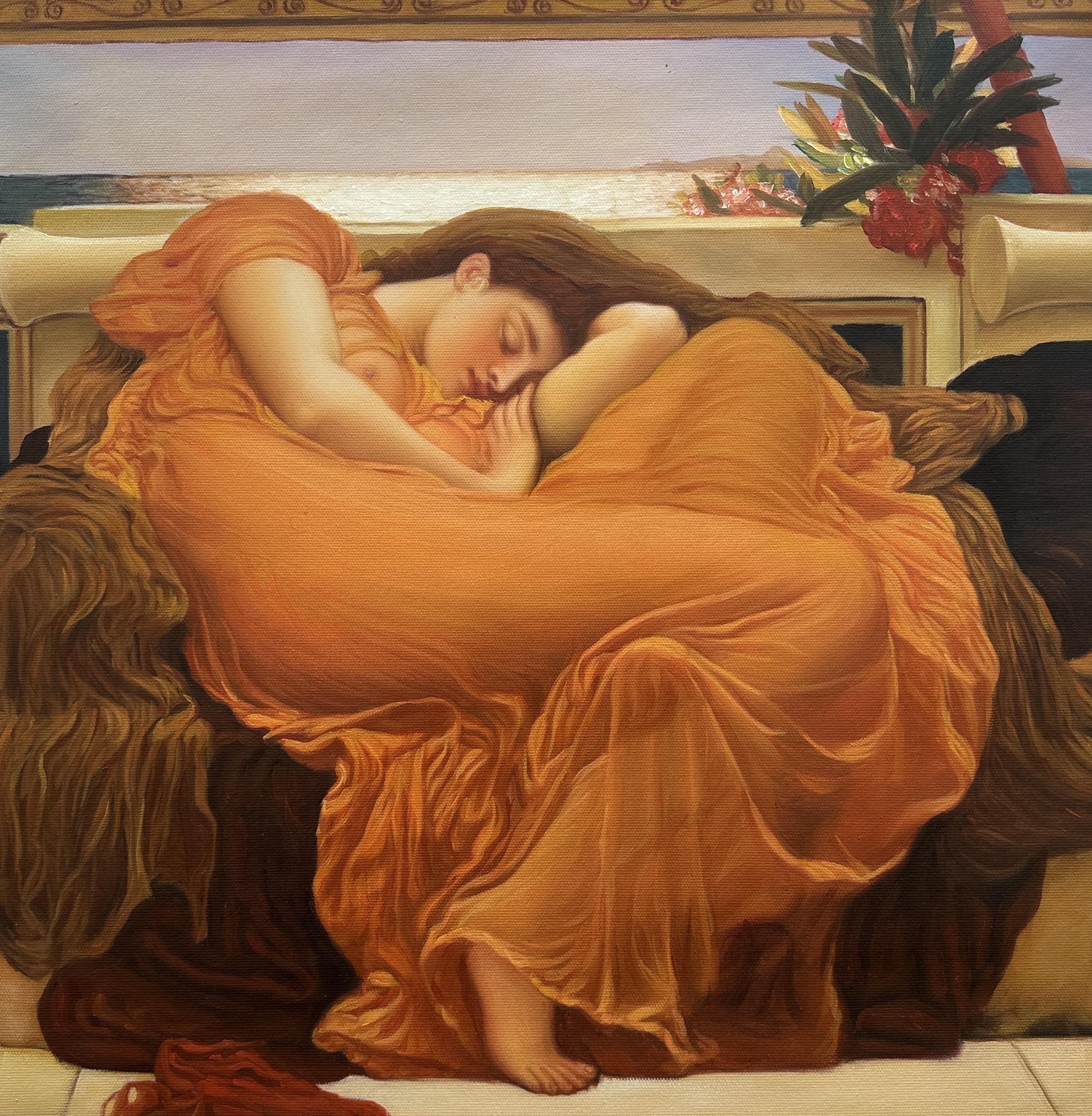 Flaming June - Sir Frederic Leighton — Sir Frederic Lord Leighton