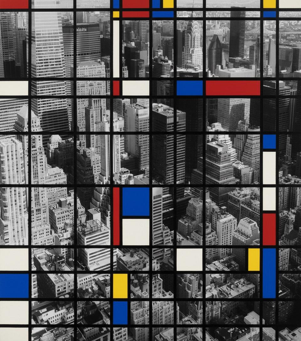 Chromatic Grid: Echoes Of New York — Jacques Villedieu