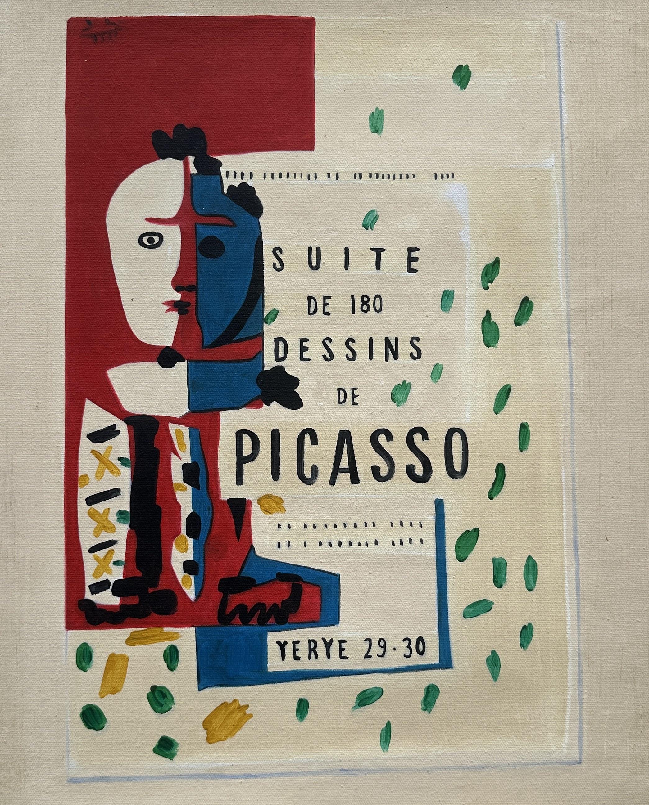 Cover, Suite De 180 Dessins De Picasso (clown For Verve Or Sans Titre)---! - Pablo Picasso — Pablo Picasso