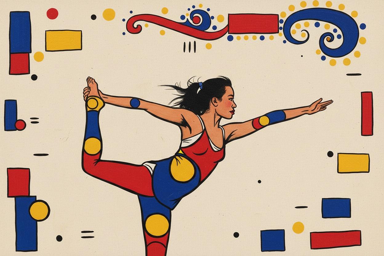 Spiral Bloom: A Miró Echo — Jacques Villedieu