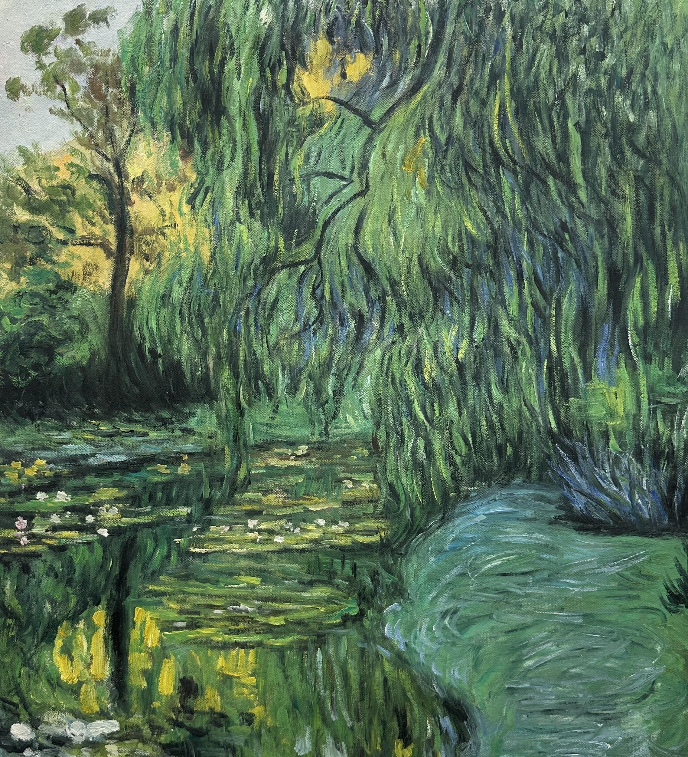 Weeping Willow And Water-lily Pond - Claude Monet — Claude Monet