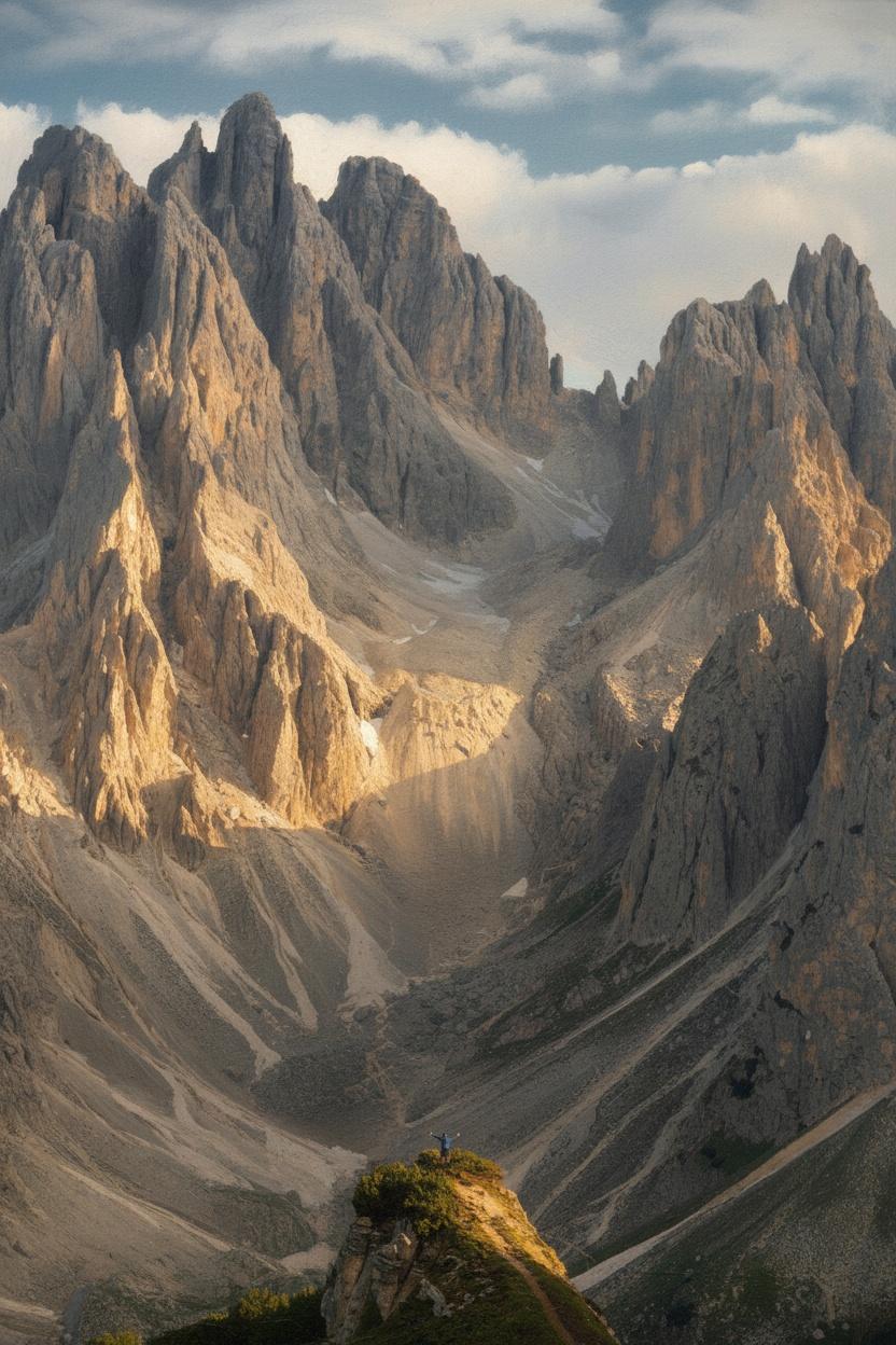 Ephemeral Ascent: Dolomites Under Golden Hour — Jacques Villedieu