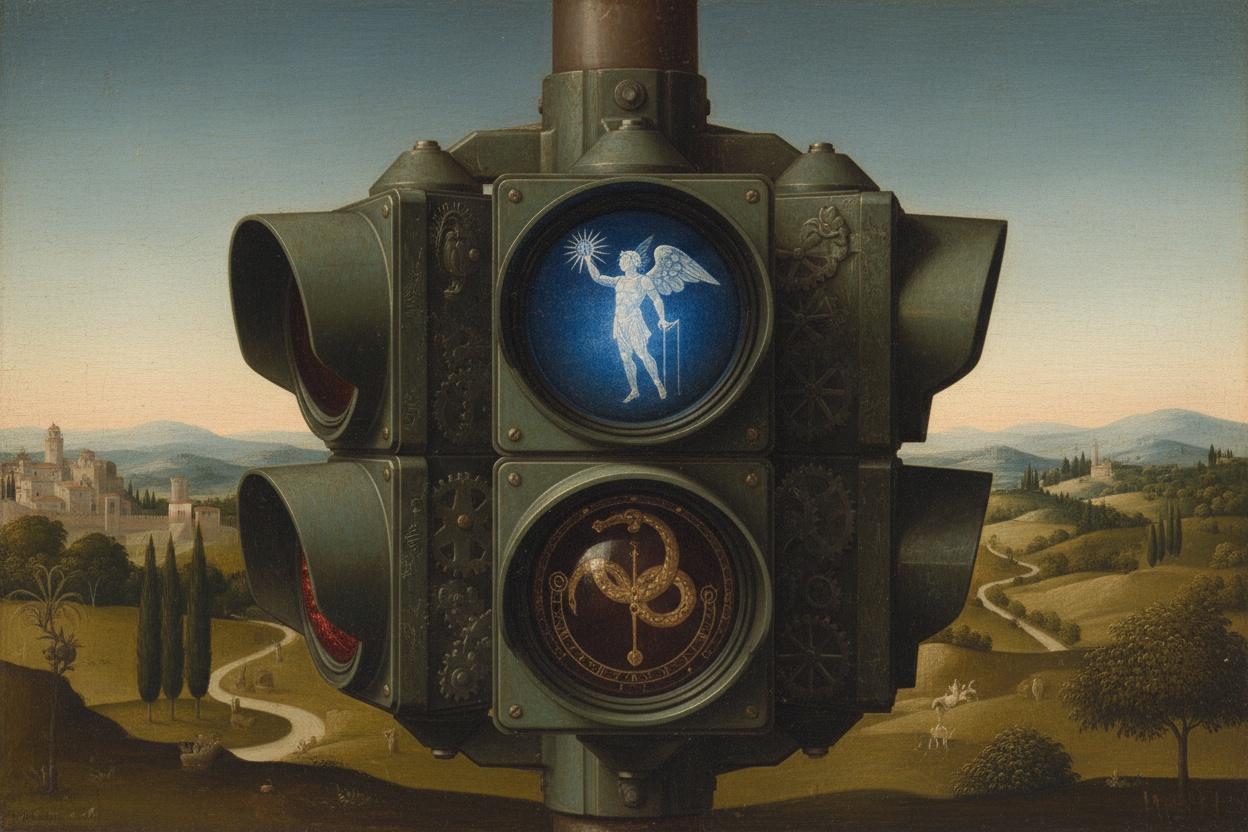Chronos' Bloom: Tuscan Reverie — Jacques Villedieu