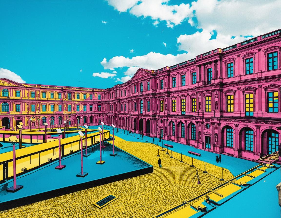 Cyan Reverie: Palazzo Giallo — Jacques Villedieu