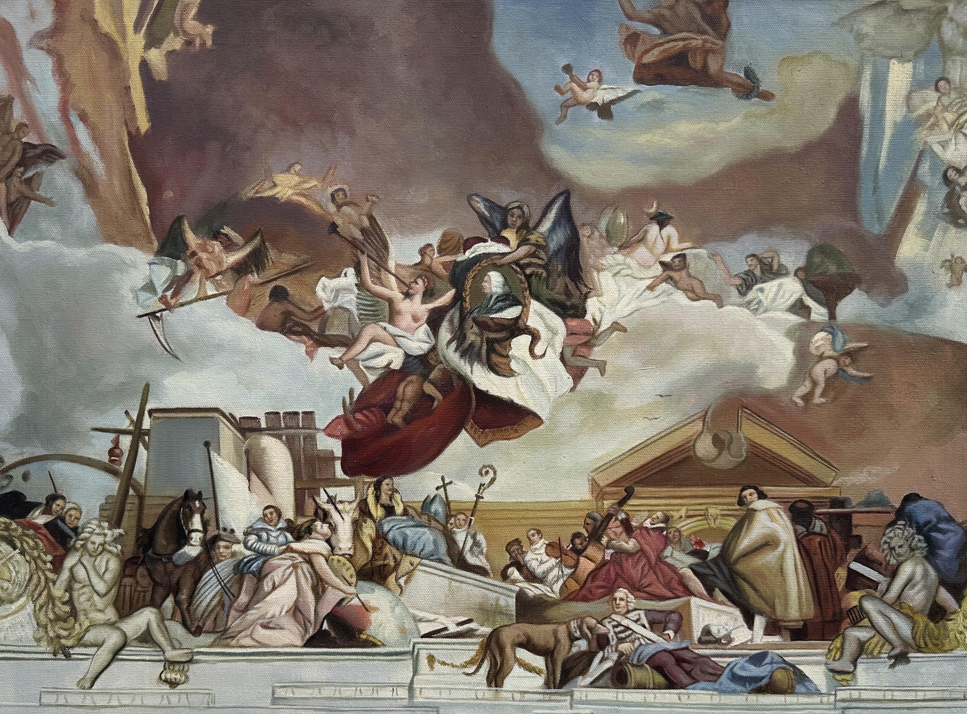Allegory Of The Planets And Continents - Giovanni Battista Tiepolo — Giambattista Tiepolo