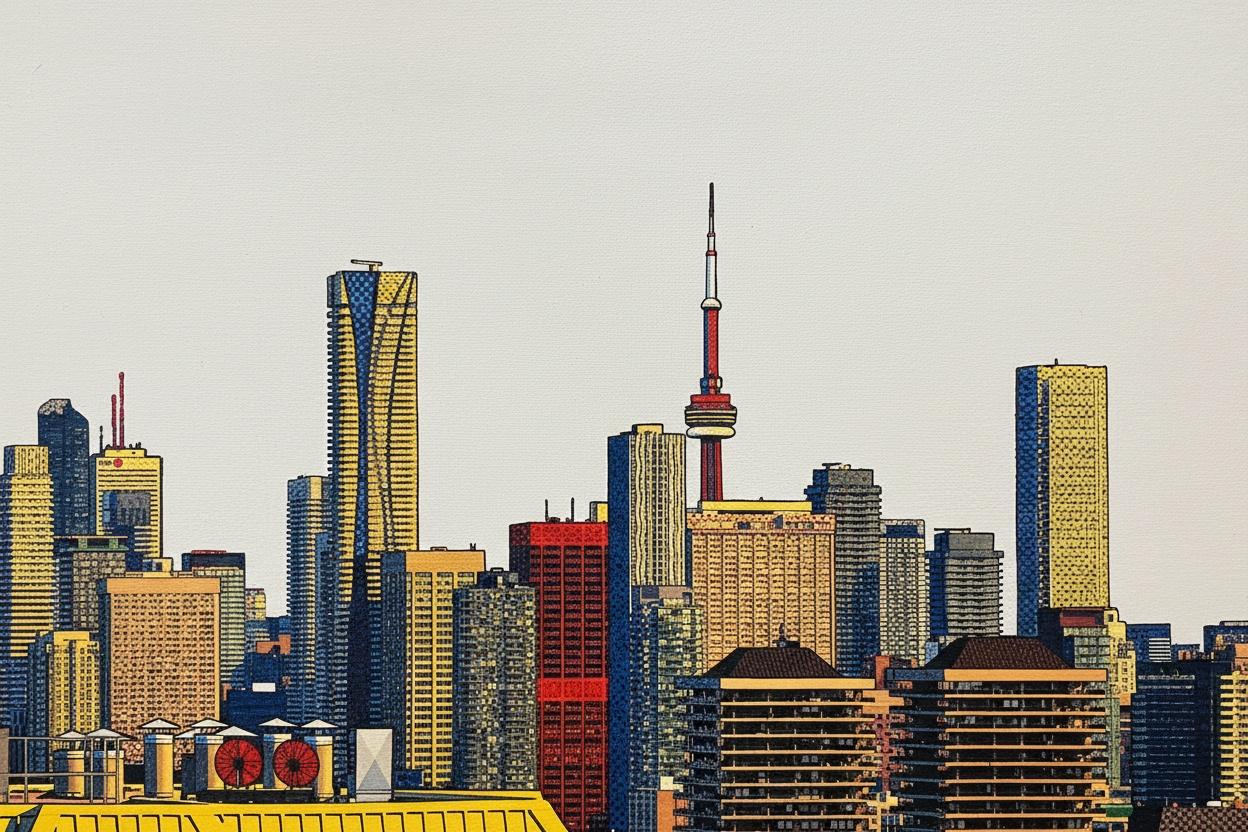Chromatic Horizon: Toronto I — Jacques Villedieu