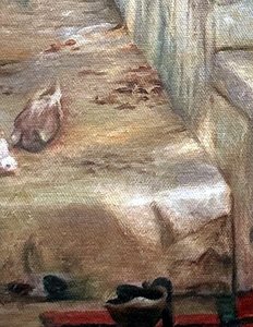 Christ In The House Of Martha And Mary - Henryk Siemiradzki — Henryk Siemiradzki