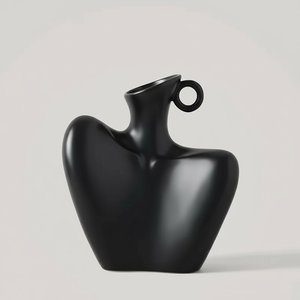 Nordic Resin Flower Vase: Sculptural Texture & Modern Elegance, Modern Art Vase Elevate Your Décor With This Str