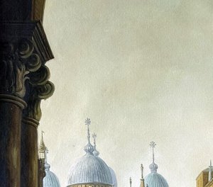 Interior Court Of The Doge's Palace, Venice - Canaletto — Giovanni Antonio Canaletto