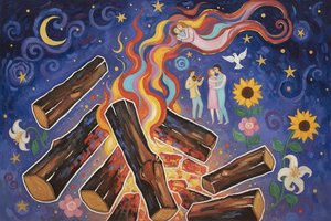 Nocturne Of Ribbons And Embers — Jacques Villedieu