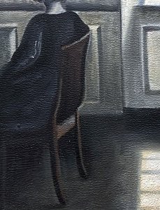 Interior, Strandgade 30 - Vilhelm Hammershøi — Vilhelm Christian Hammershøi