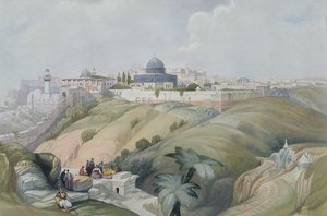 View of Jerusalem - David Roberts
