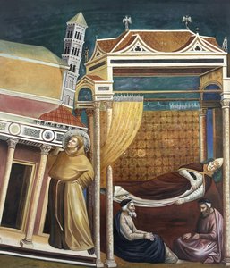 The Dream Of Innocent Iii - Giotto Di Bondone — Giotto Di Bondone, Renaissance Art
