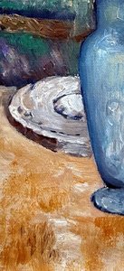 The Blue Vase - Paul Cezanne — Paul Cézanne