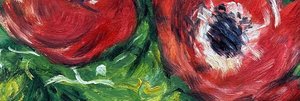 Anémones En Pot---! - Claude Monet — クロード・モネ