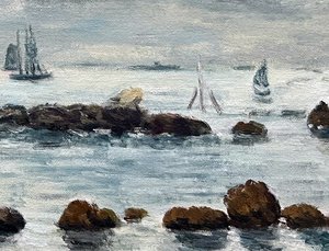 Saint-vaast-la-hougue, La Baie (low Tide, Saint Vaast La Hougue) - Eugène Louis Boudin — Eugène Louis Boudin
