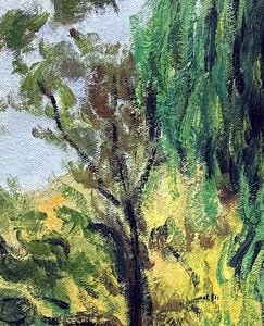 Weeping Willow And Water-lily Pond - Claude Monet — Claude Monet