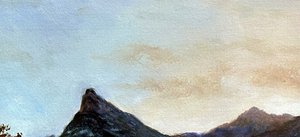 Sunset Harbor At Rio - Martin Johnson Heade — Martin Johnson Heade