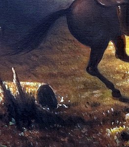 The Headless Horseman Pursuing Ichabod Crane - John Quidor — John Quidor