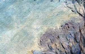 Effet De Neige; Argenteuil - Claude Monet — Claude Monet
