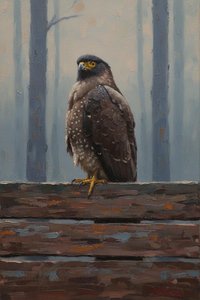 Still Vigilance — Jacques Villedieu, Contemporary Figurative Painting (magical Realism)