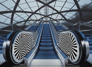 Chromatic Ascent: A Study In Kinetic Symmetry — Jacques Villedieu