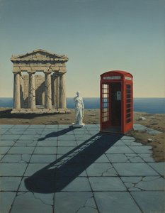 Echoes Of Arcadia — Jacques Villedieu, Metaphysical Art (scuola Metafisica)