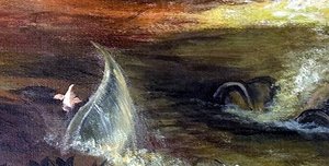 Slavers Throwing Overboard The Dead And Dying—typhon Coming On - J. M. W. Turner — ウィリアム・ターナー