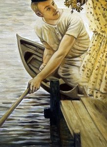 On The Thames - James Tissot — Jacques Joseph Tissot
