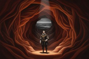 Chiaroscuro Passage — Jacques Villedieu, Contemporary Appropriation Art